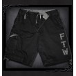 Dragstrip Kustom Distressed Heavy Duty Vintage Work Shorts FTW